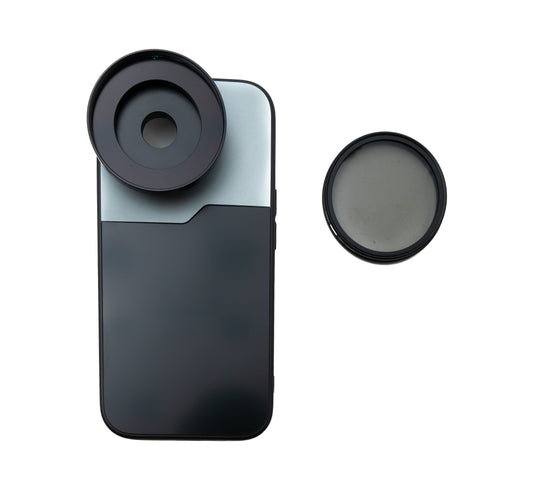 SYSTEM-S CPL Filter 52 mm Circular Polarizer Lens with Thread Case for iPhone 15