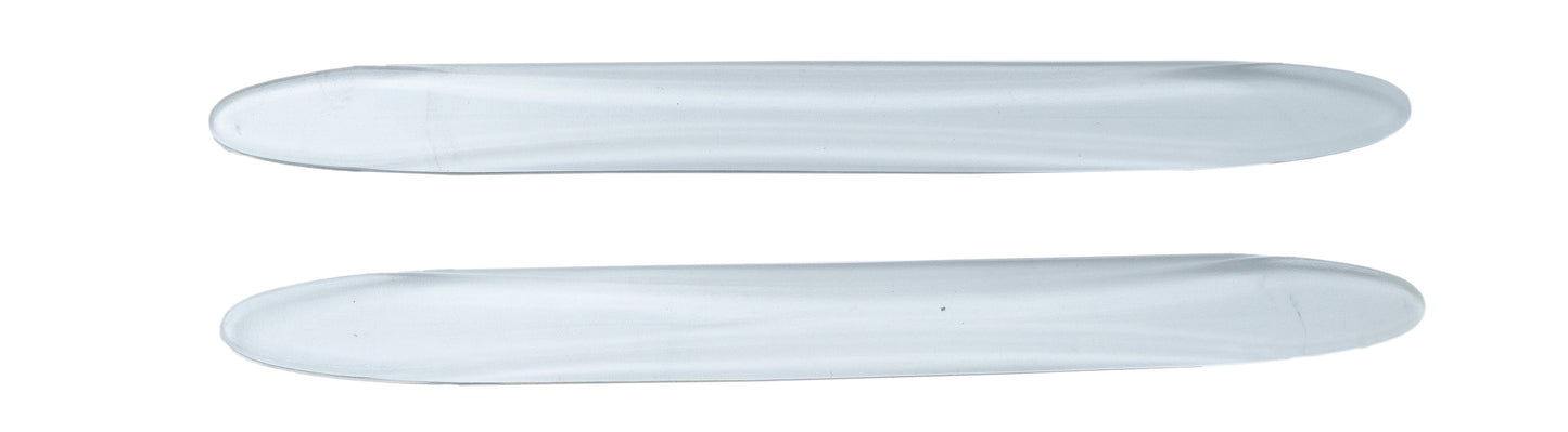 SYSTEM-S 2x bílhurðarvörn gegn árekstri úr PVC, gegnsæjum