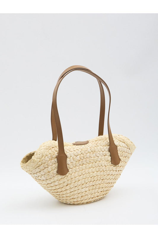 Capri coffa bag in straw