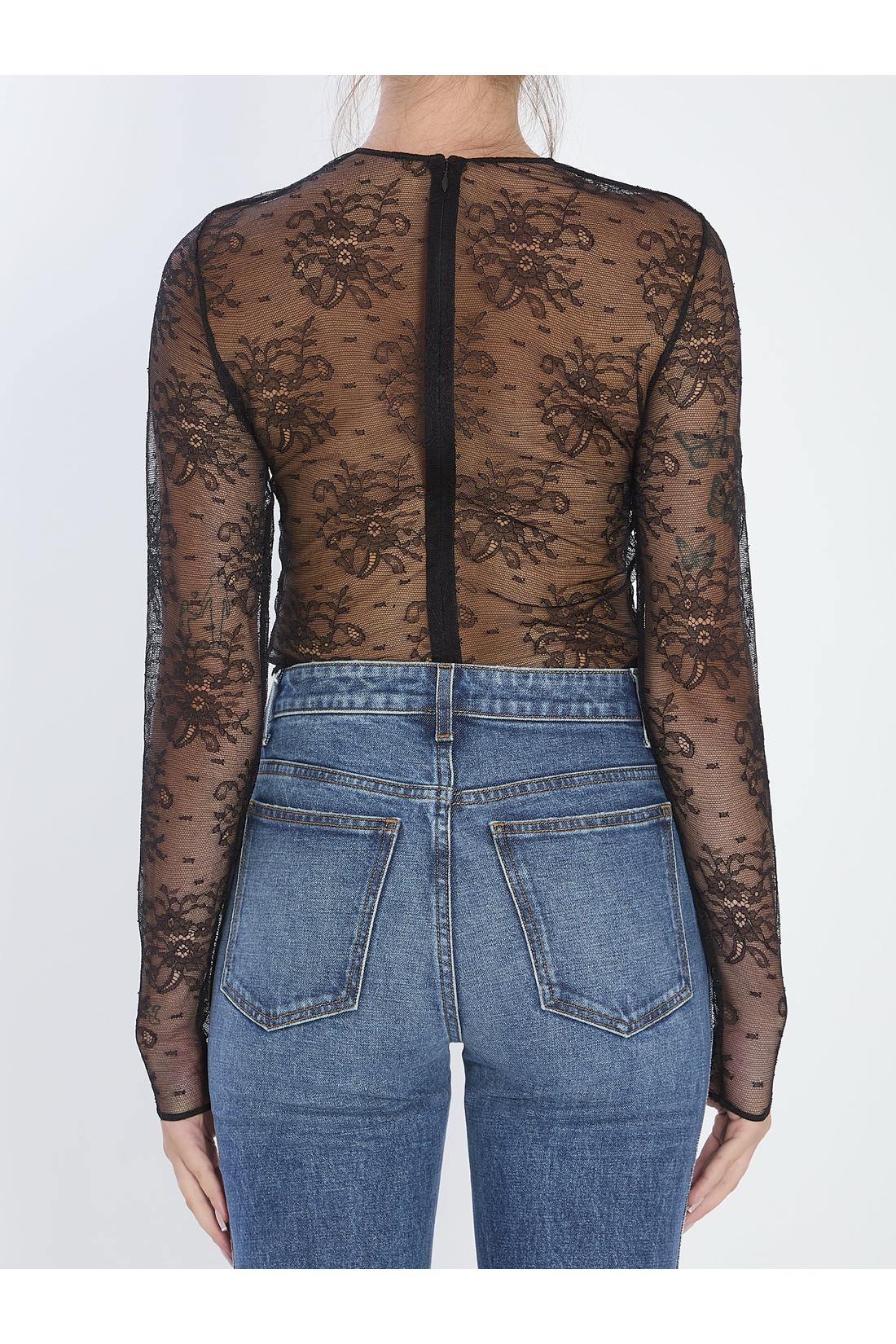 Chantilly lace bodysuit