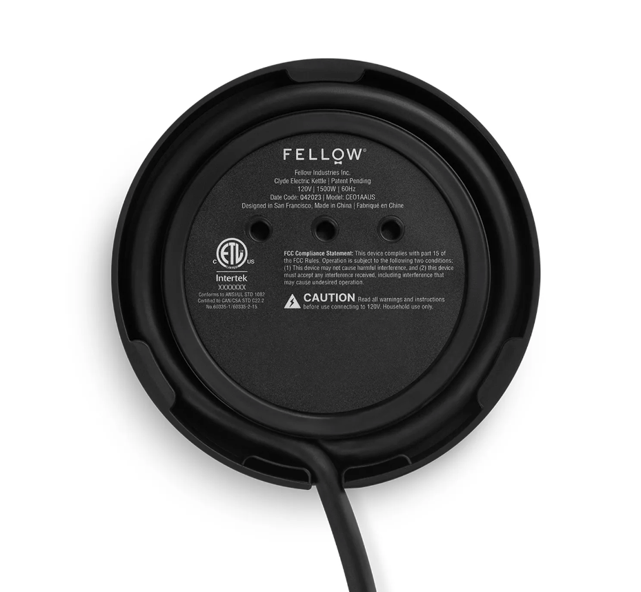Fellow Clyde Electric Kettle – 1.5L Matte Black