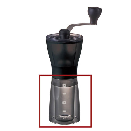 Hario Replacement Ground Coffee Container for Mini-Slim Plus Grinder