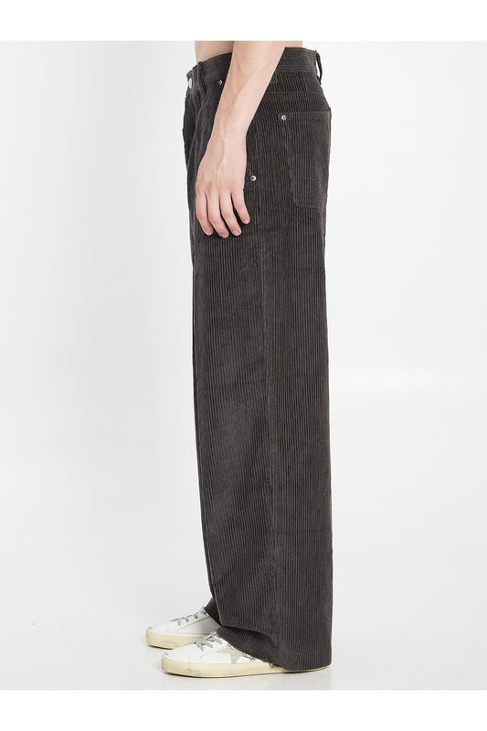 Corduroy velvet pants
