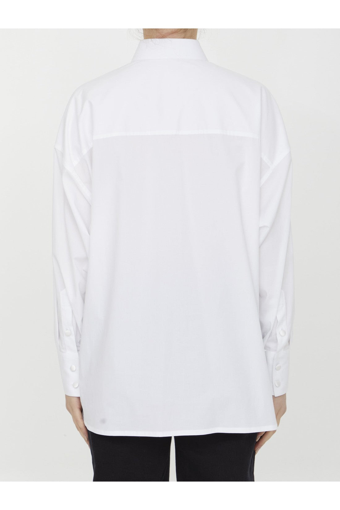 Cotton poplin shirt