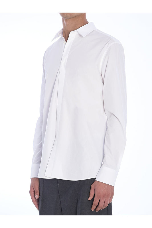 Cotton poplin shirt