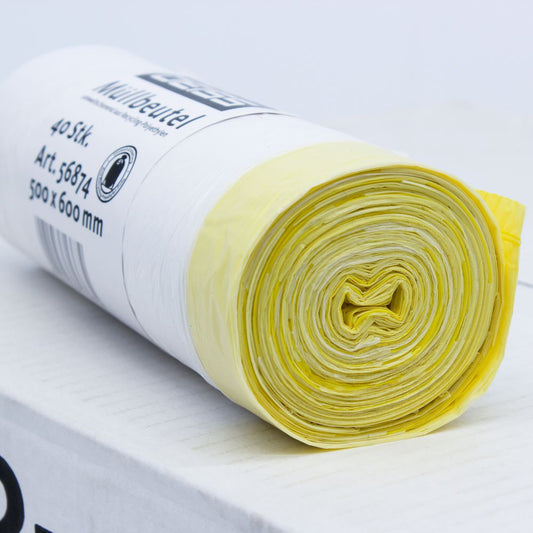 DEISS Müllbeutel 56874 30 Liter mit Zugband