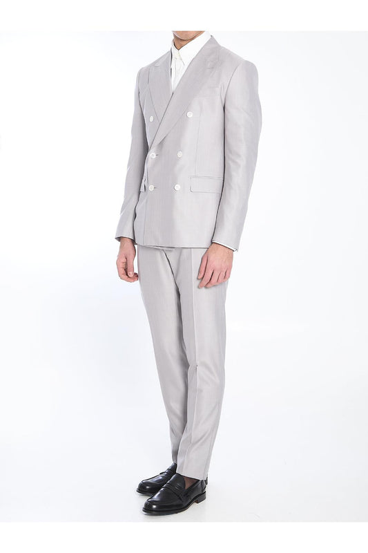 Deconstructed two-piece suit