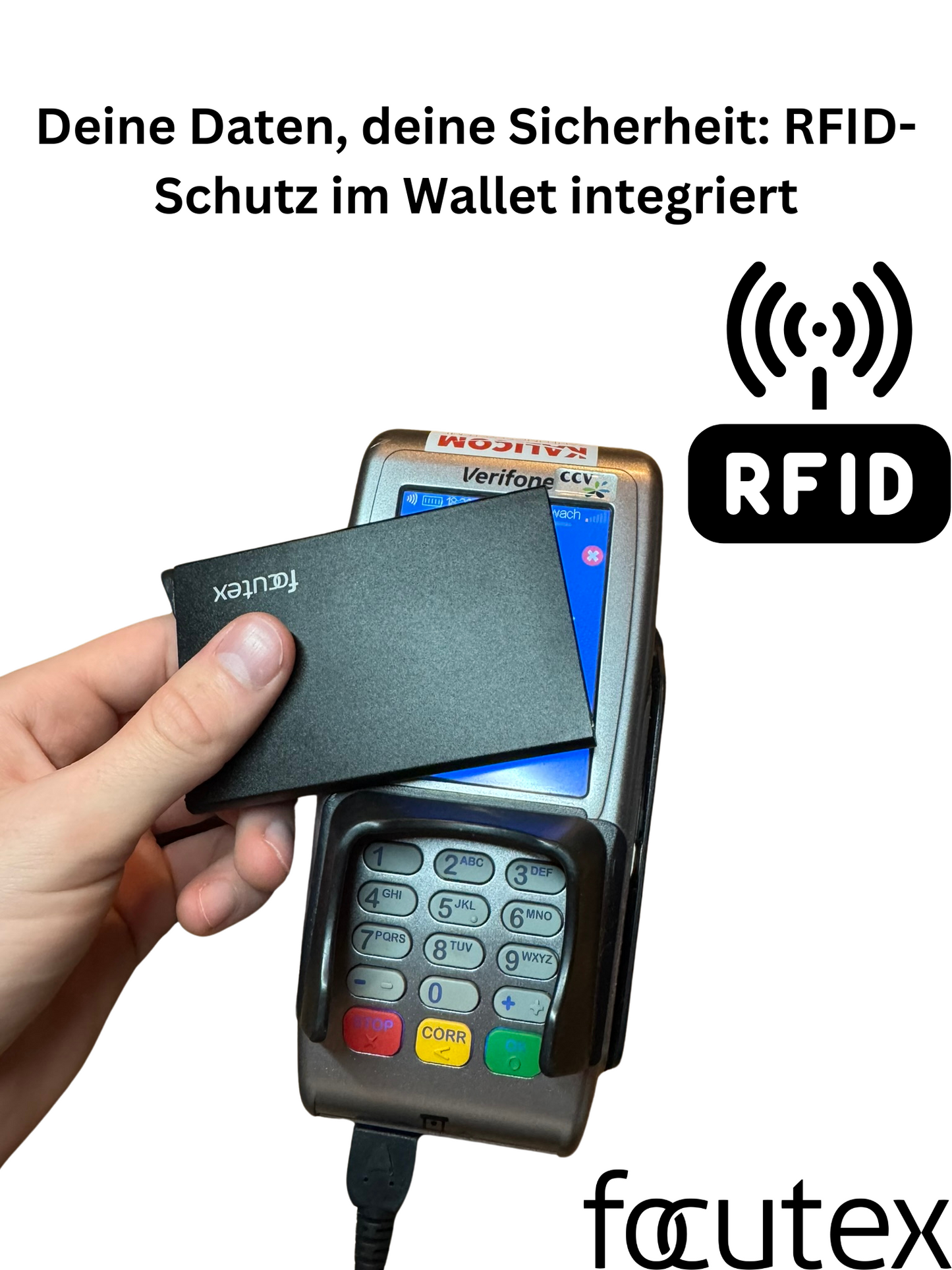 Aluminium Card-Holder Wallet - inkl. RFID Schutz