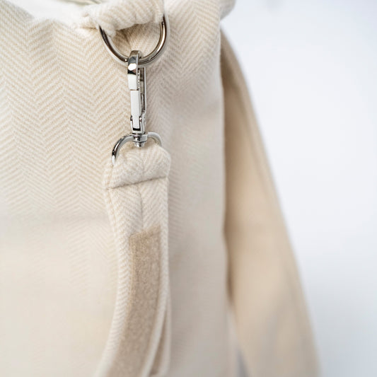 Wickeltasche Kaschmir elegante Kinderwagen-Tasche | Mom bag