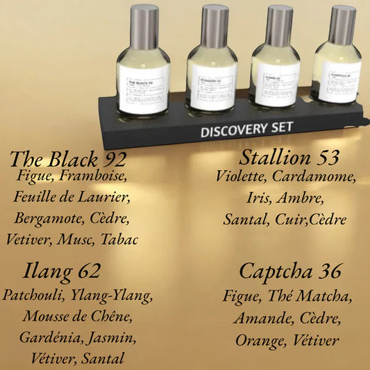 Discovery Set Emper 30ML Stallion 53,The Black 92, Ilang 62, Captcha 36