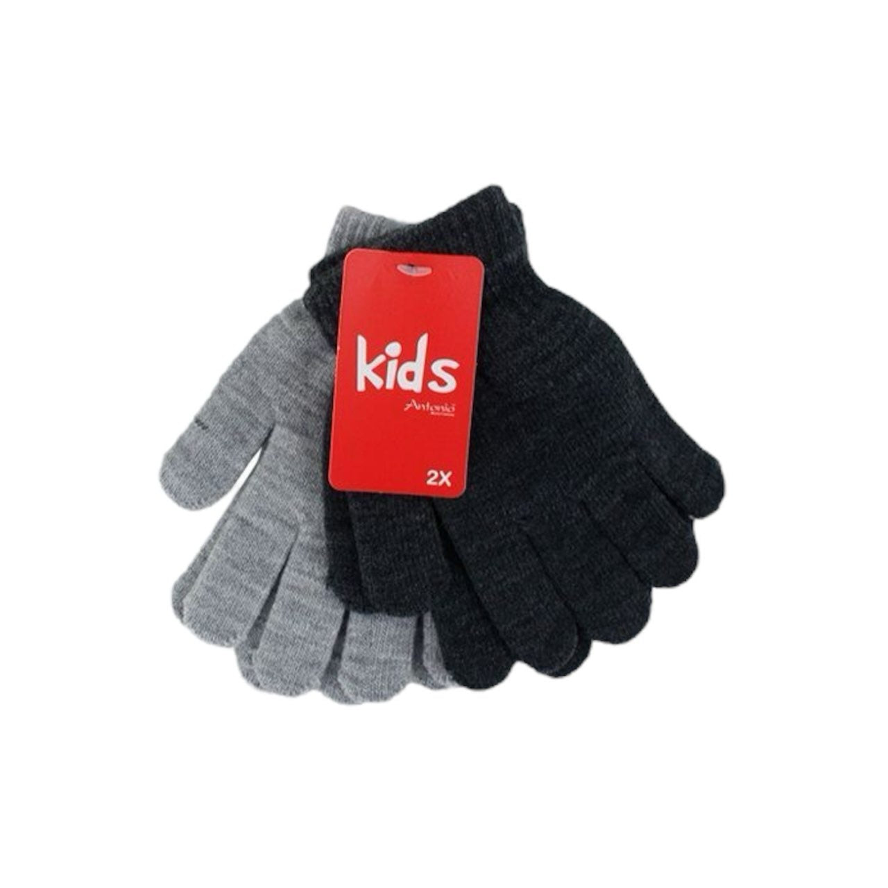 2er Pack Kinder Handschuhe » Doppelpack Kinderhandschuhe » Fingerhandschuhe in 2 Farben