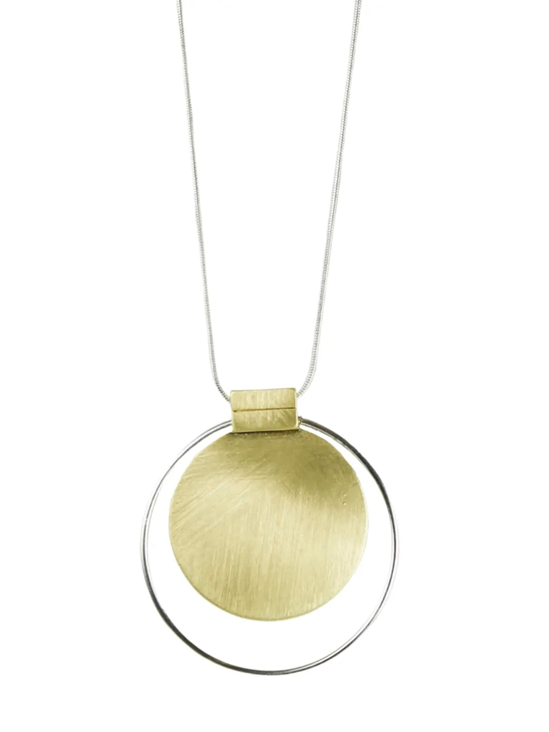 Halskette Vanity adjustable 2 Tone Circle gold