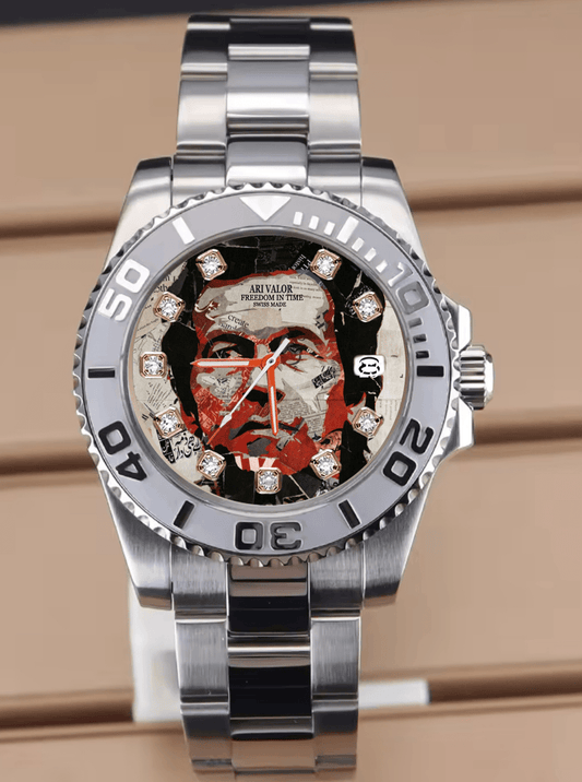IMRAN KHAN,Valor watches stainless steel case