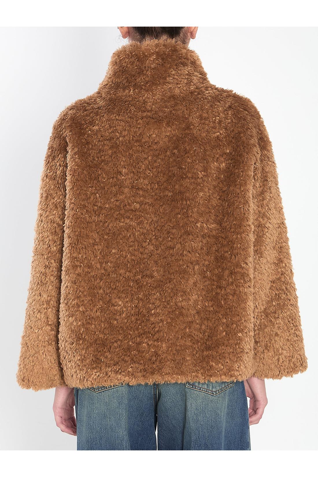 Eco-fur coat