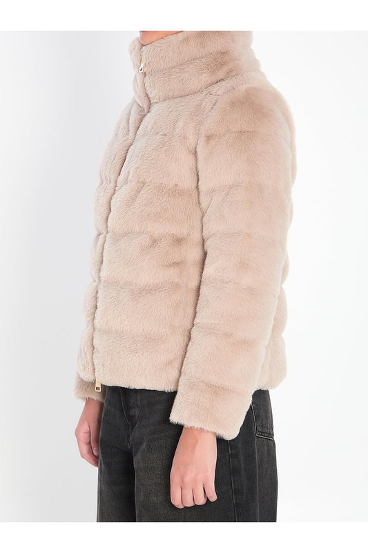 Eco-fur jacket