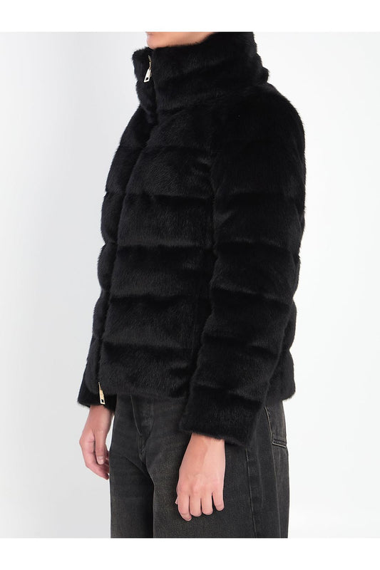 Eco-fur jacket