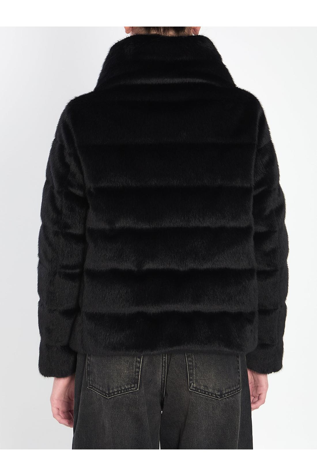 Eco-fur jacket