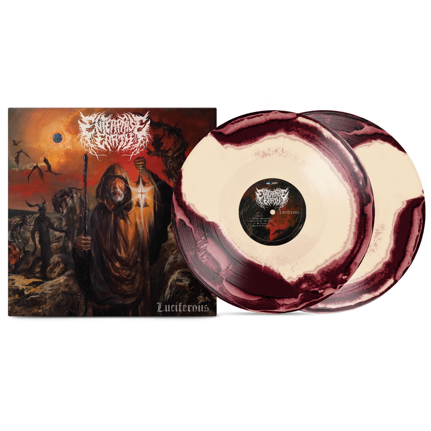 Enterprise Earth - Luciferous - LP - Apple/Black
