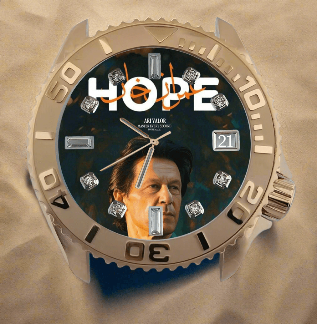 IMRAN KHAN,Valor watches stainless steel case