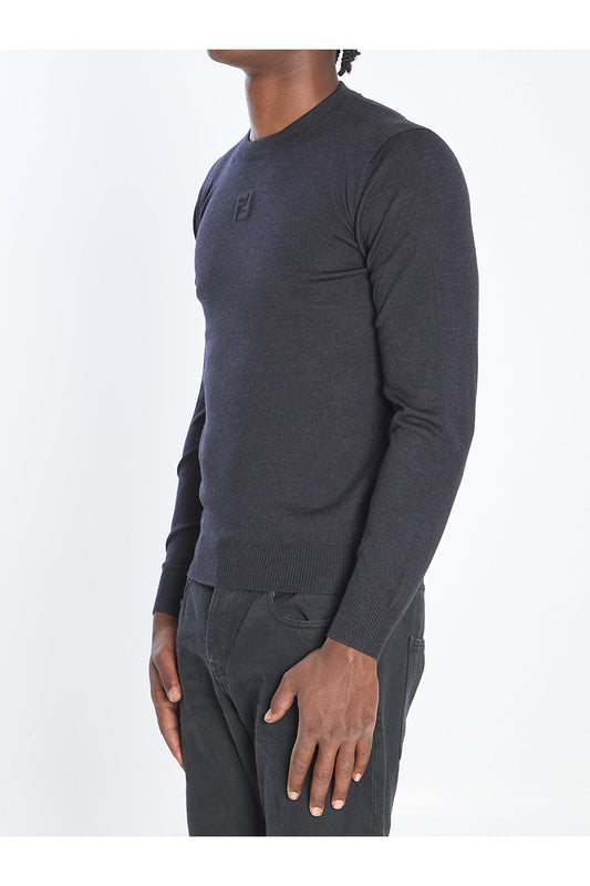 FF pullover in virgin wool