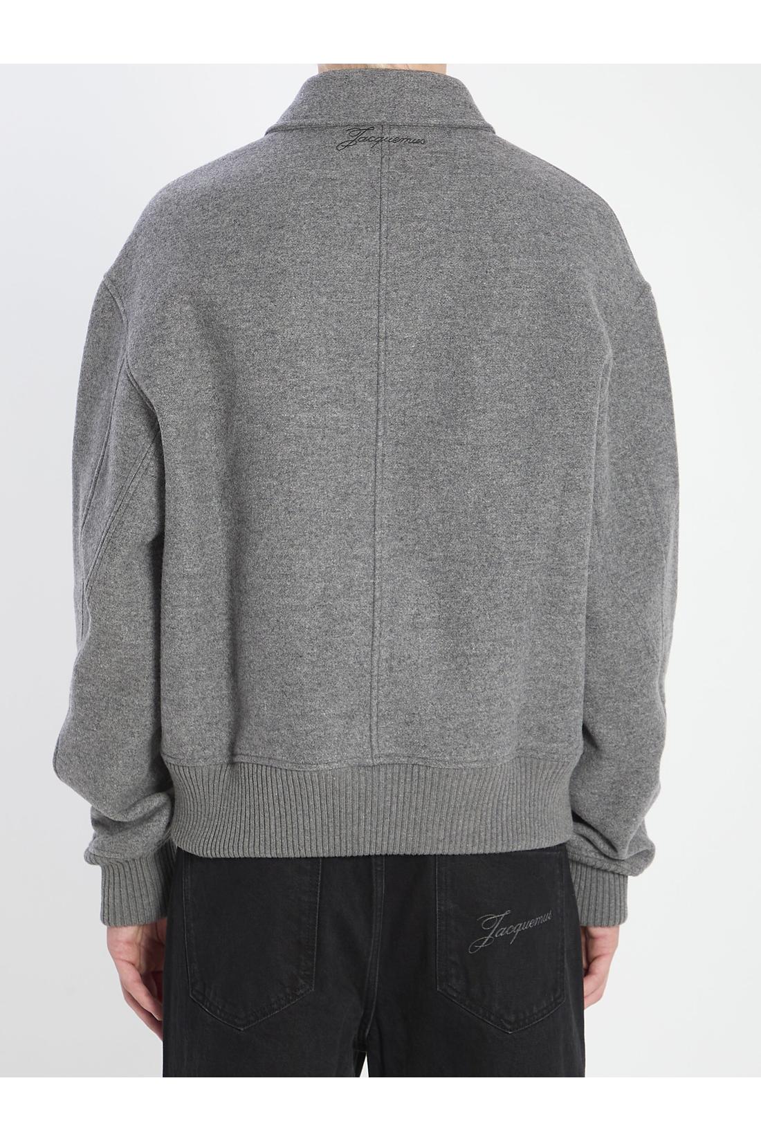 Feltro bomber jacket