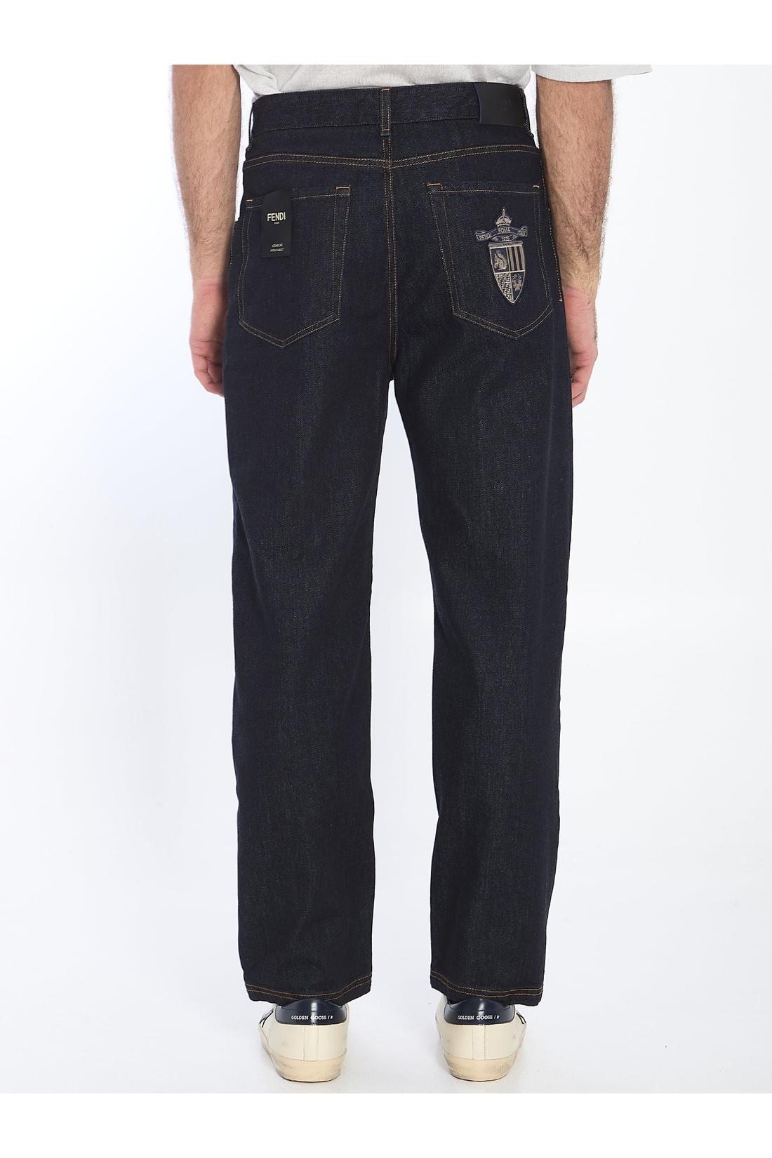 Fendi Crest jeans