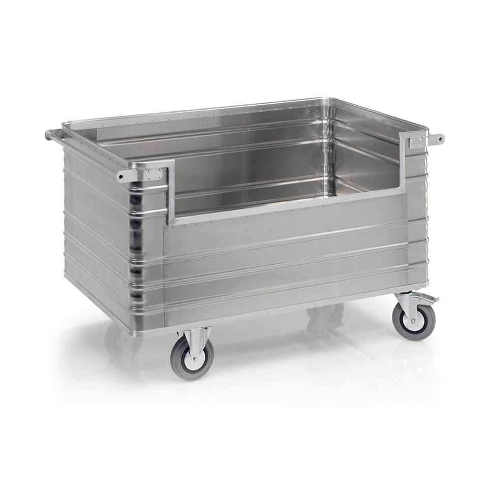 Novocal Transportcontainer mit Seitenwandausschnitt Material: A | Packung (1 Stück)