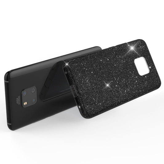 NALIA Handyhülle kompatibel mit Huawei Mate20 Pro, Glitzer Case Back Cover