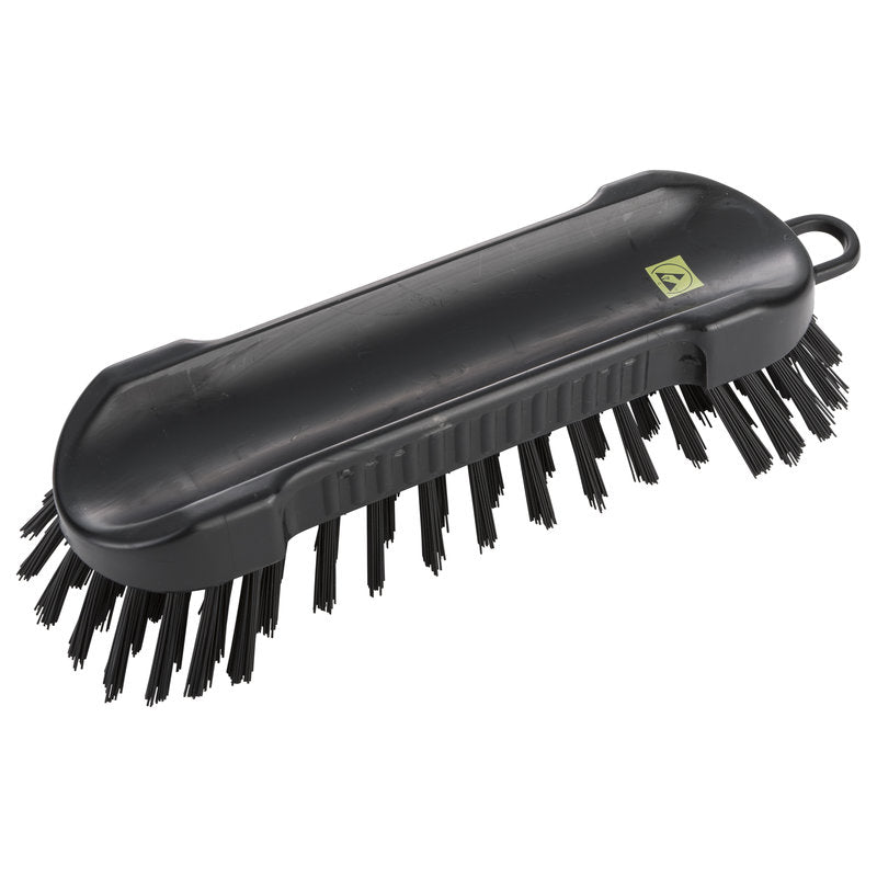 ESD SCHEUERBÜRSTE RUND,NYL.6.0 SCHWARZ,185X45X26MM