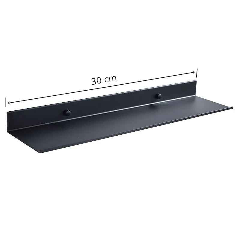 Matt Black Wall Shelf Bathroom Shelves