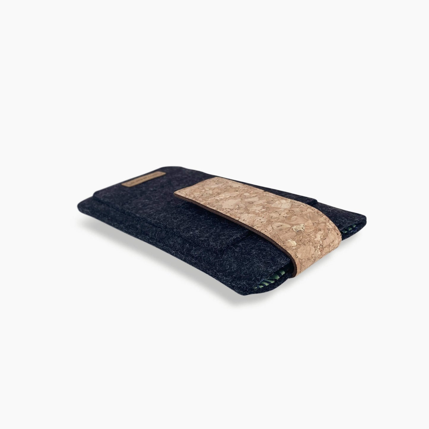 Handytasche für Samsung Galaxy M54 | mit Magnetverschluss und extra Fach | anthrazit - Stripes | Modell HAKA