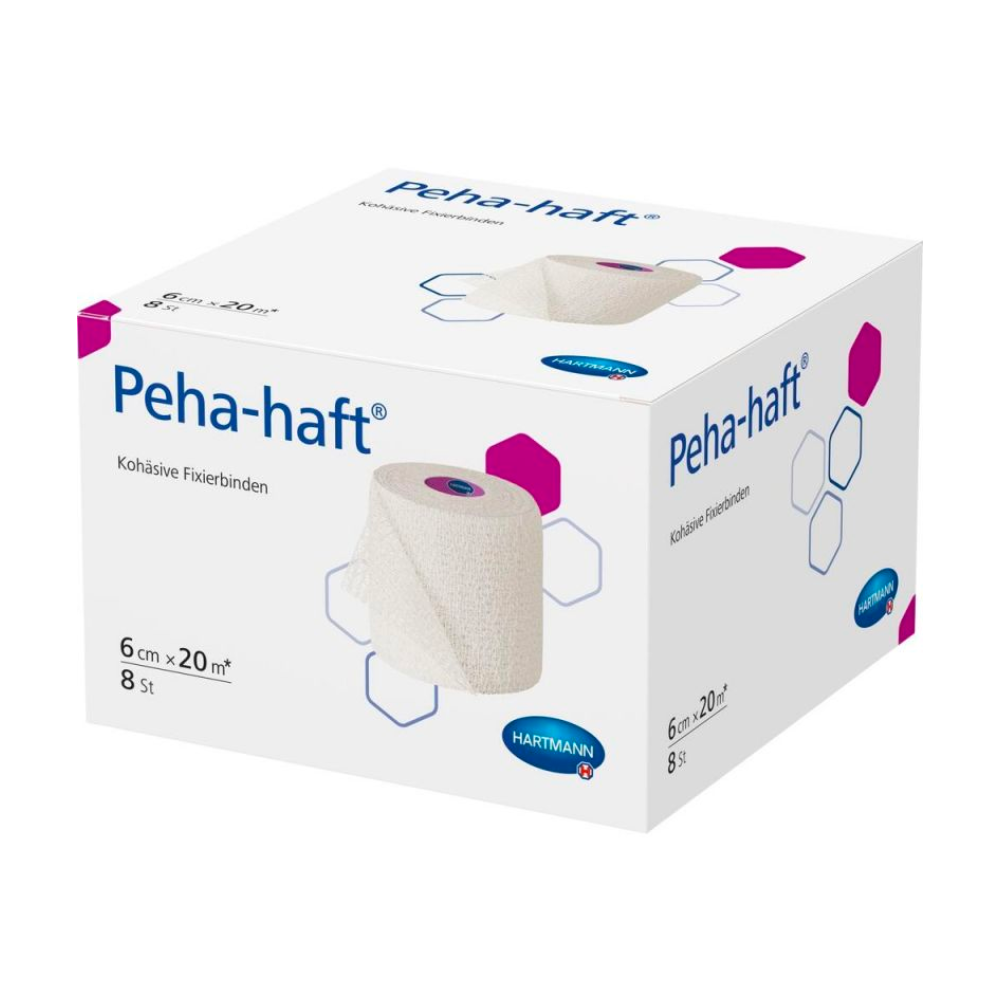 Hartmann Peha-haft® latexfrei Fixierbinde, versch. Größen - 8 Stk.