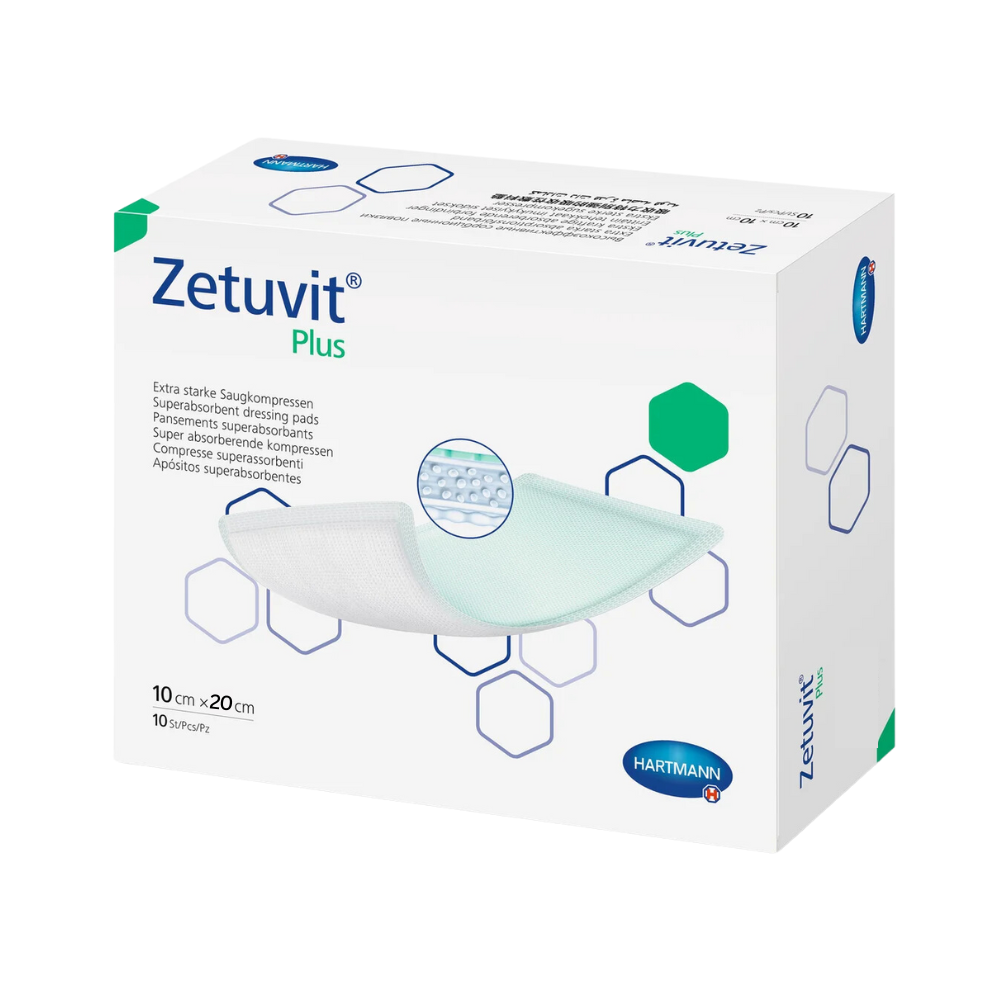 Hartmann Zetuvit® Plus, Superabsorber-Wundauflage