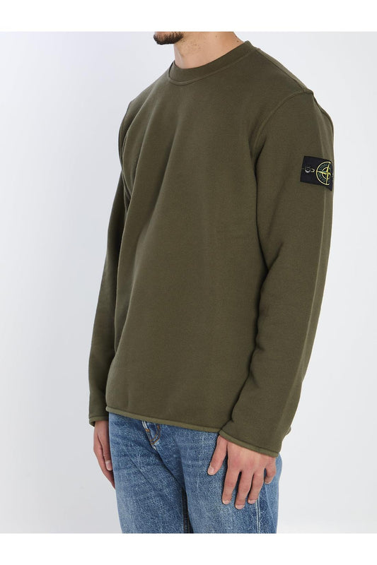 Heavy cotton crewneck sweatshirt