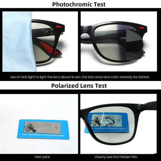 Photochromic Polarized Sunglasses – Men & Women Driving