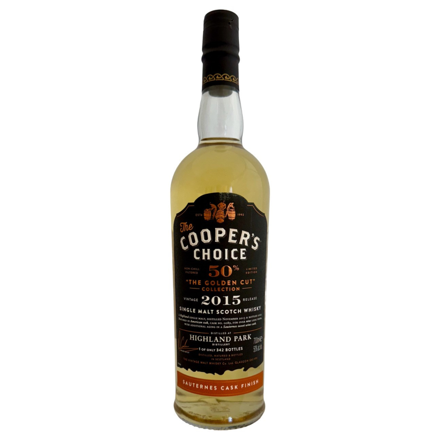 Highland Park 9 2015/2025 - Val Coopers - Golden Cut safnið - Sauternes Finish