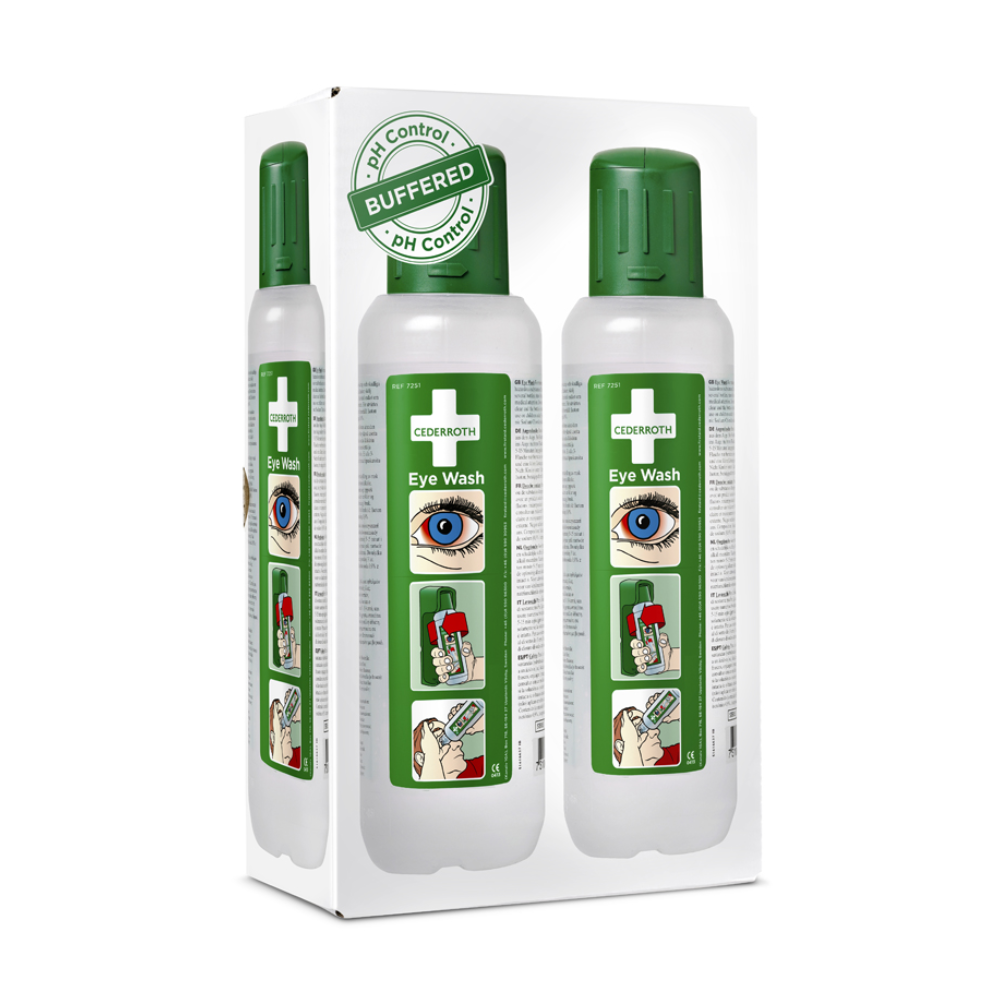 Auslaufartikel: Holthaus Augenspülflasche, stationär 2 x 500 ml | Packung (2 Stück)
