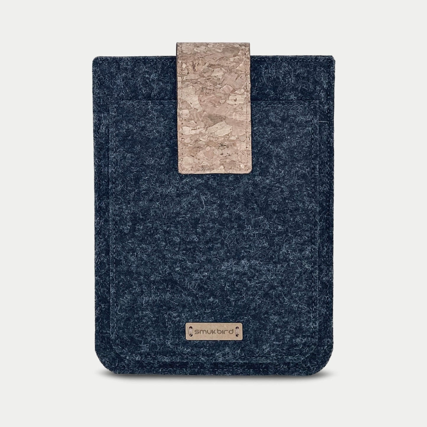 Hülle für Kindle Oasis 10 | mit Magnetverschluss und extra Fach | anthrazit - Stripes | Modell "HAKA"