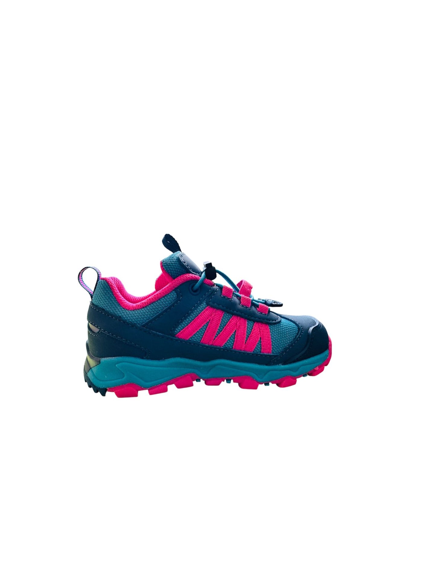 Trollkids Tronfjell Hiker Low Kinder Sneaker in Dark Turquoise/ Light Magenta Herstellernummer : 475123029 ( Letzte Stück )