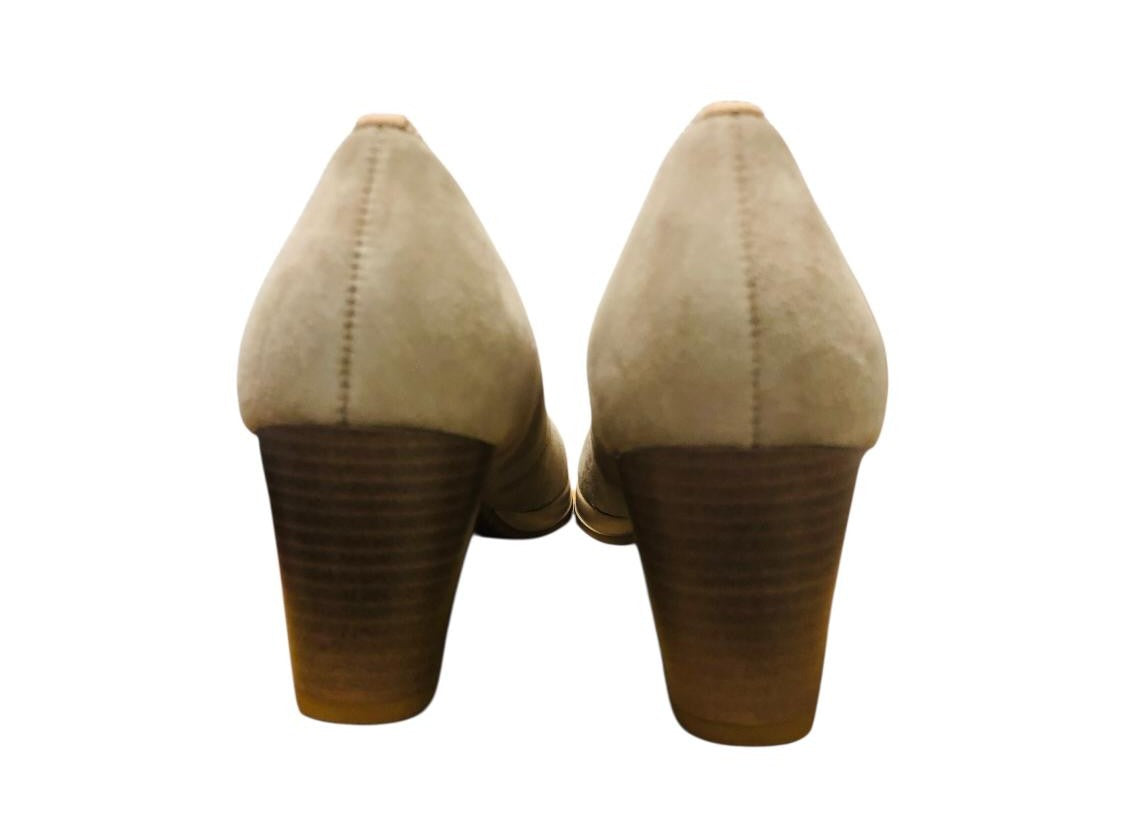 Ara Damen Pumps Samtchevro in Beige