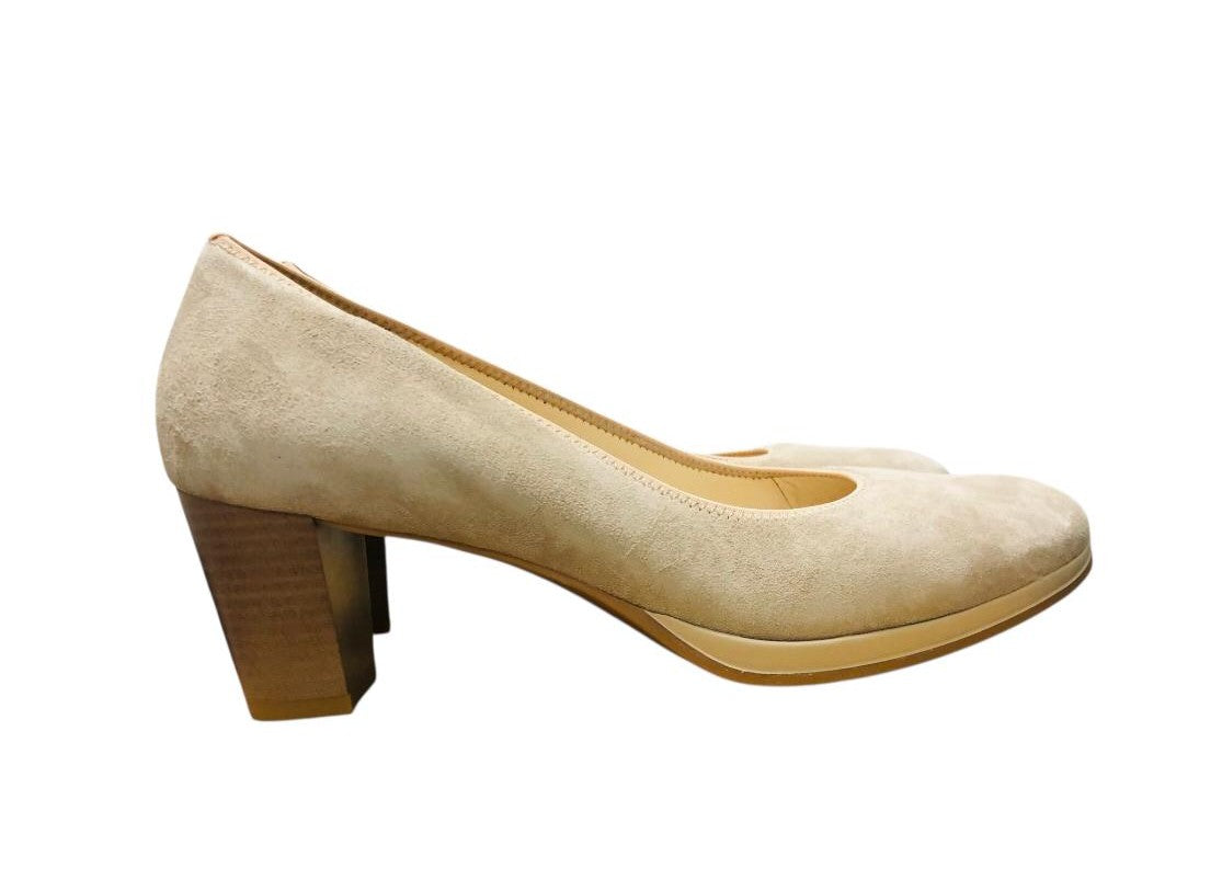 Ara Damen Pumps Samtchevro in Beige