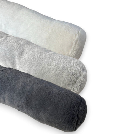 Zugluftstopper » Teddy Türwindstopper 15 x 90 cm » Tür Windschutz mit Endkappe