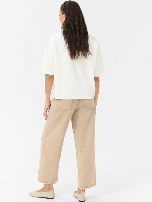 Short-sleeved shirt KAannika chalk