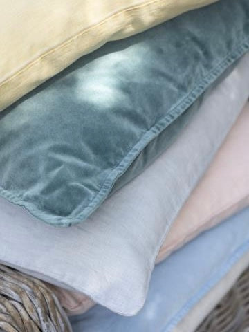 Dekokissen blue shade