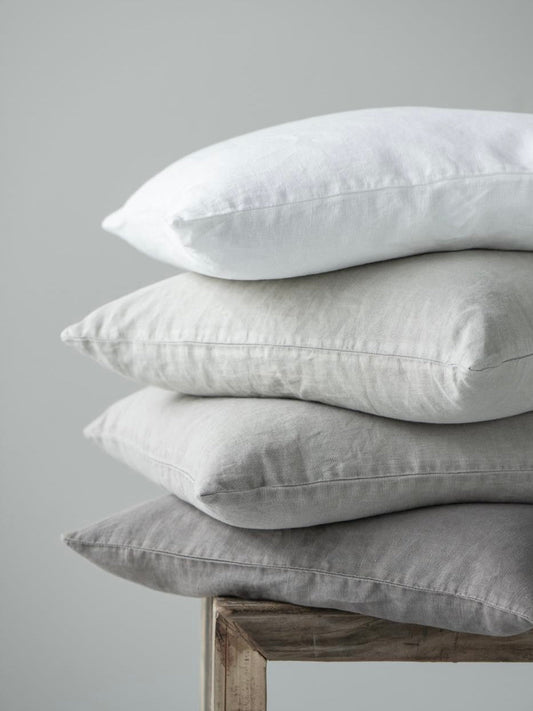 Linen decorative cushion