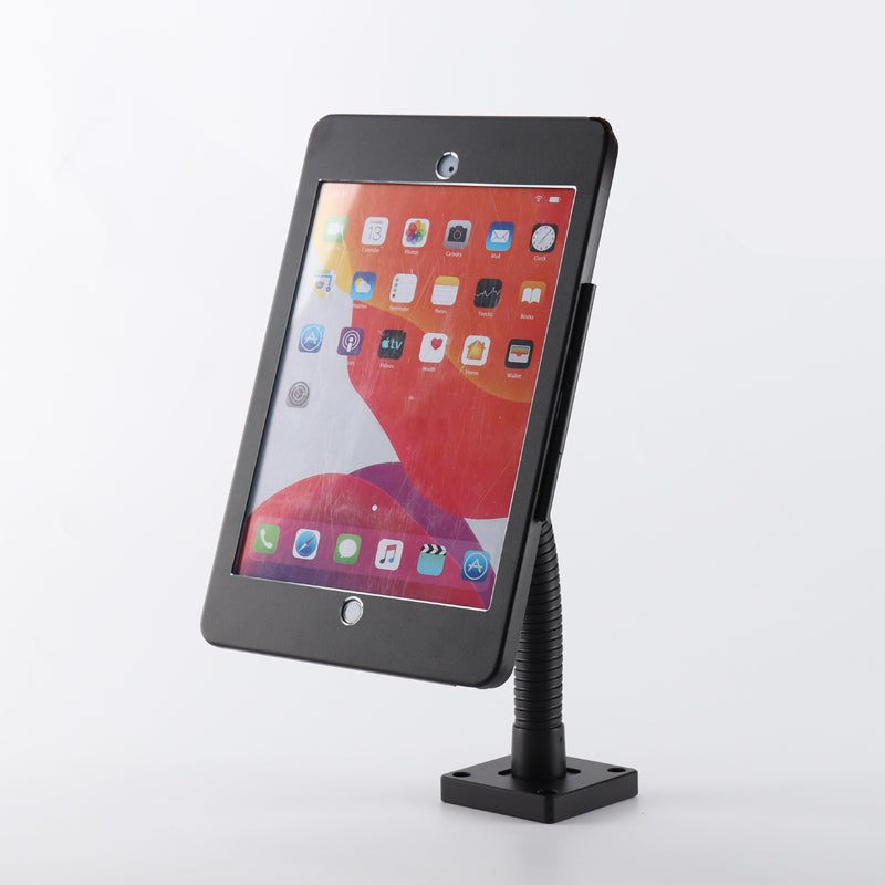 SYSTEM-S læsanlegur borðstandur fyrir iPad 7 8 9 10,2" (2019 2020 2021) A2270 A2428 A2429 A2430 A2197 A2200 A2198 A2199 A2602 A2604 A2603 A2605