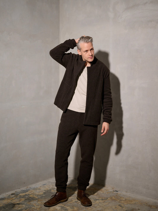 Men's Fleece Cardigan 1050C, in 2 colours