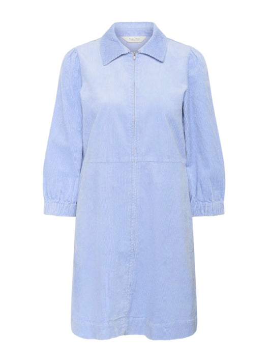 Flísblá kjóll Eyvor PW brunera blár