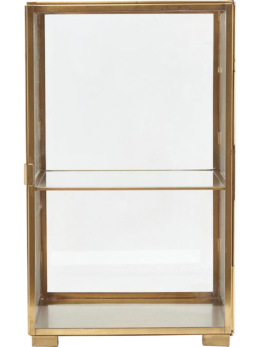 Glasvitrine HDGlass Messing