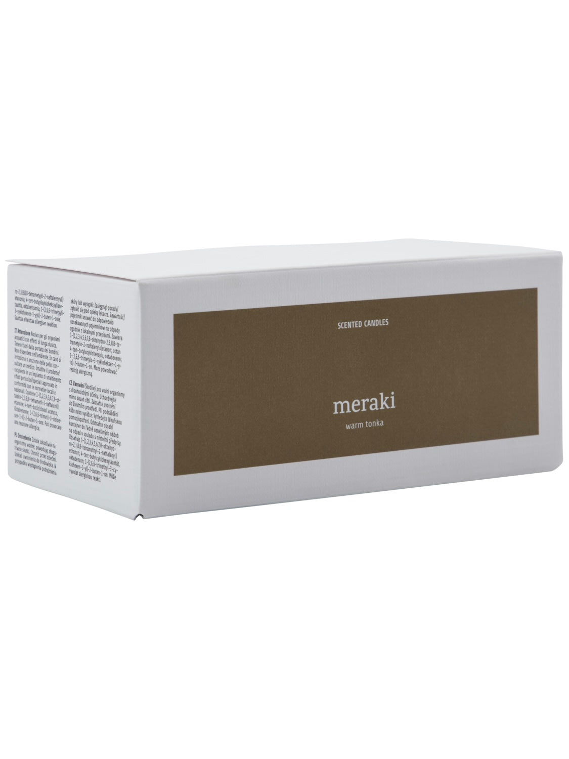 Scented candle 2-pack Warm Tonka